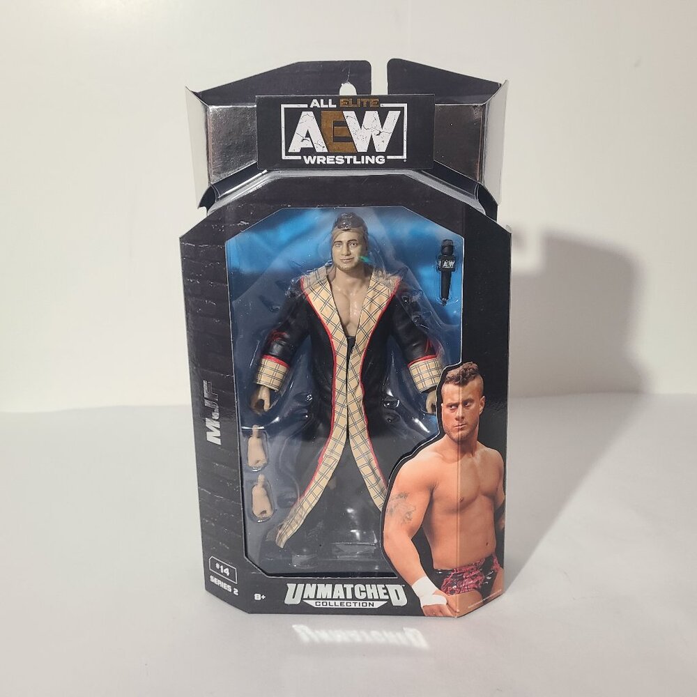 MJF Maxwell Jacob Friedman #14 AEW Unmatched Series 2 Jazwares New/Sealed